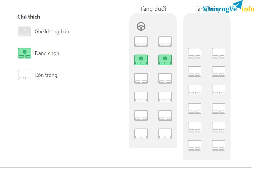 Ảnh Nhượng lại vé tuyến Sài Gòn - Đà Lạt chuyến 11h00 ngày 08/2/2024 (29 tết)
