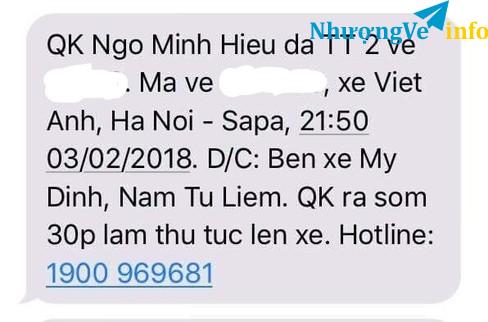 Ảnh Nhượng lại 2 vé đi Sapa tối 03/02/2018