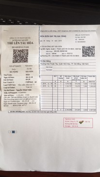 Ảnh Cung Cấp Cuống Vé Tàu, Cuống Vé Máy Bay Thanh Toán!