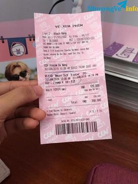 Ảnh Pass vé xem phim BTS