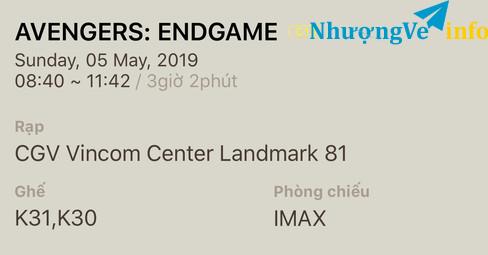 Ảnh Avenger 3DImax