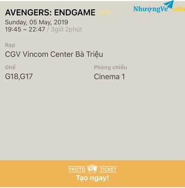 Ảnh Nhượng vé Endgame & Mẹ ma than khóc