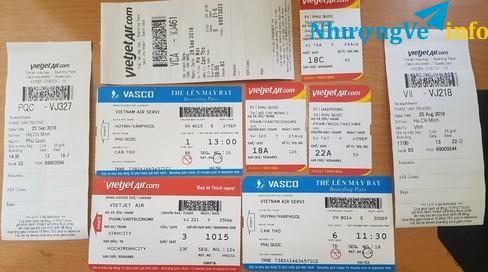 Ảnh Làm cuống vé máy bay, boarding pass thanh toán giá rẻ
