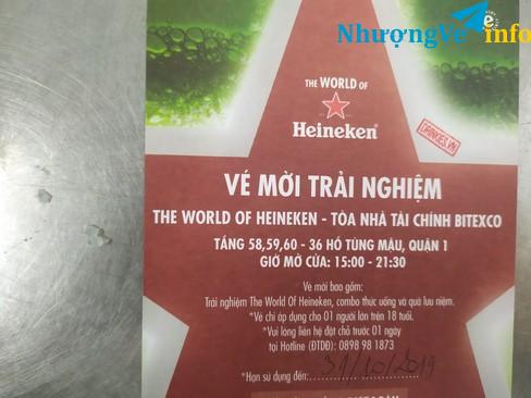 Ảnh Vé bitexco the Heineken of the world