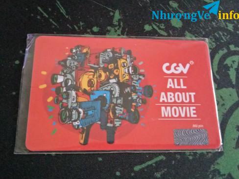 Ảnh Thẻ gift card xem phim CGV