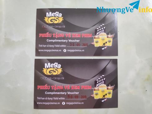 Ảnh Vé xem phim rạp Mega GS Cinemas (Free-ship)