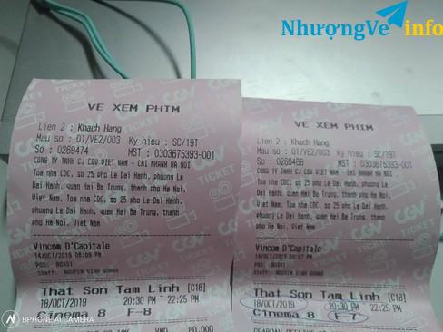 Ảnh 2 vé ghế VIP cgv Nguyễn Chí Thanh tối thứ 6: Thất Sơn Tâm Linh