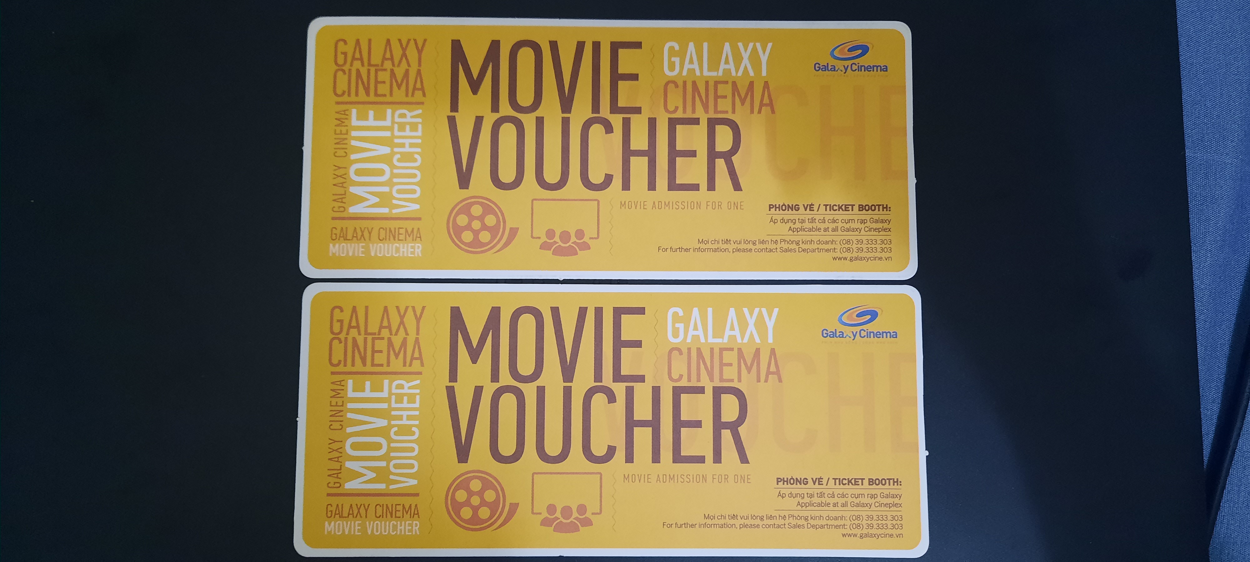 Ảnh Vé xem phim Galaxy