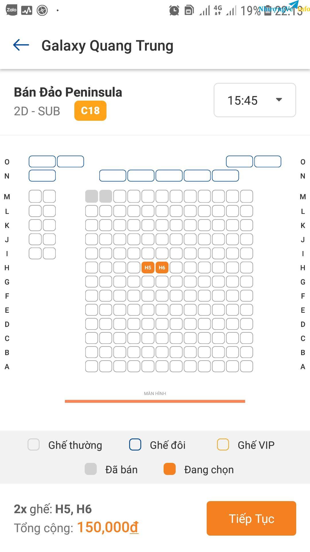 Ảnh Nhượng vé xem phim Bán đảo Peninsula , xuất 15h45 rạp Galaxy Quan Trung Gò vấp