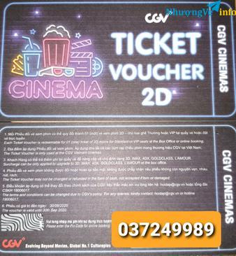 Ảnh Voucher vé xem phim CGV HSD 30.09 bao gồm lễ tết