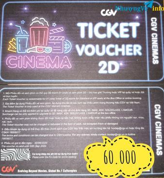 Ảnh Voucher vé xem phim CGV HSD 30.09 bao gồm lễ tết