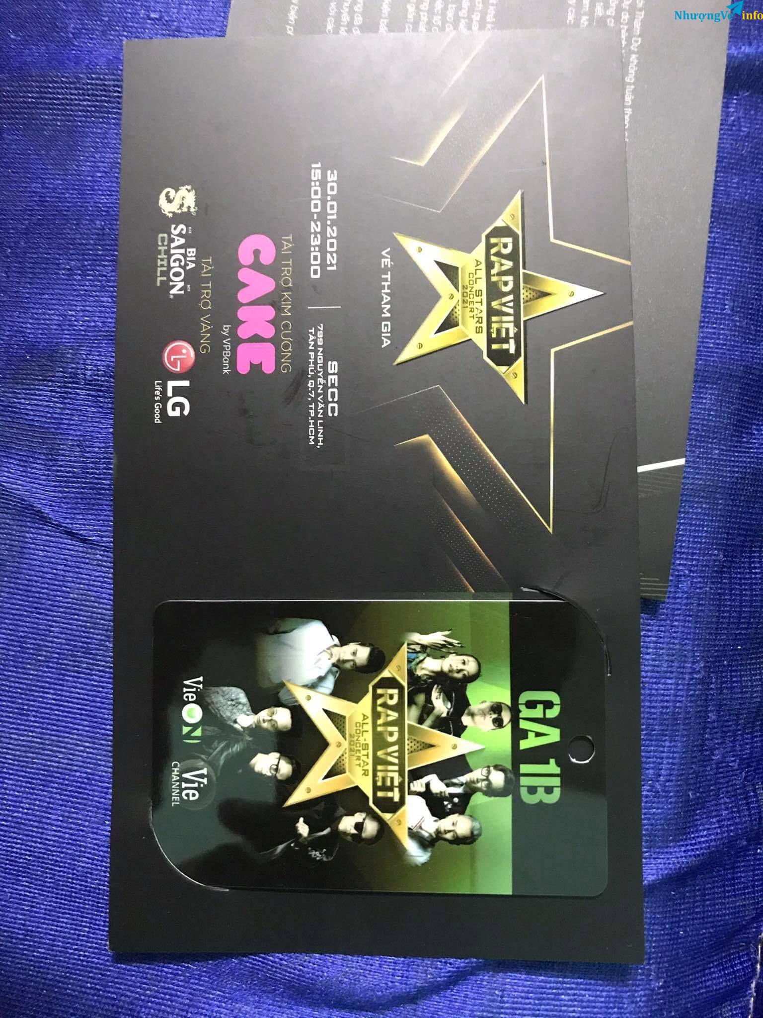 Ảnh Bán vé Rap Việt All-Star 30/01