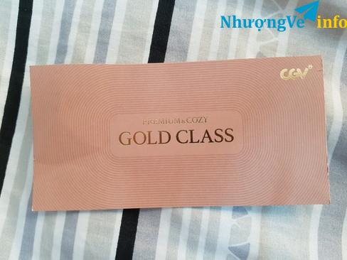 Ảnh Cần bán 2 voucher vé CGV Gold Class