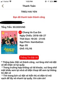 Ảnh 2 vé Chàng vợ của em Lotte Nam Sài Gòn