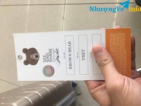 Ảnh Vé Brown Bear show See sing share HAT