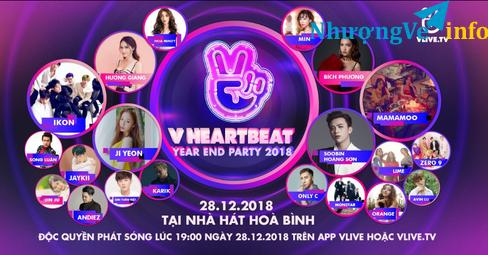 Ảnh HOTLINE - 0997.779.177 - BÁN VÉ V HEARTBEAT YEAR END PARTY 2018