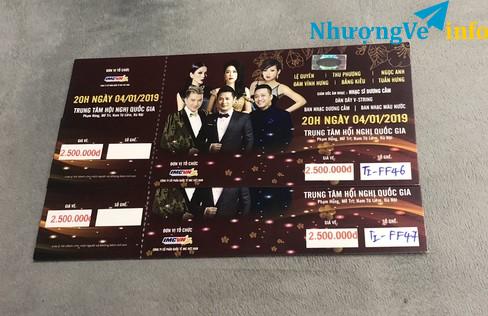 Ảnh Vé live show Hương Tràm