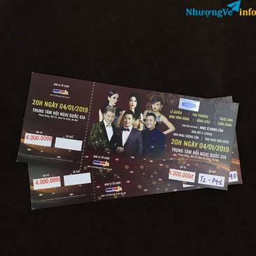 Ảnh CẦN BÁN GẤP VÉ MỜI VÉ VIP LIVESHOW XUÂN TÌNH TTHNQG HÀ NỘI