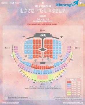 Ảnh Concert BTS Thai Lan