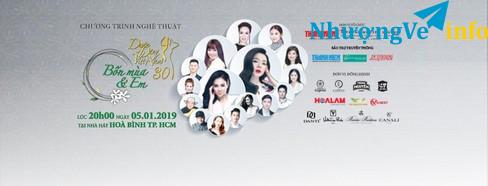 Ảnh BÁN VÉ XEM DUYÊN DÁNG VIỆT NAM 05.01.2018