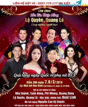 Ảnh Bán vé VIP Sầu tím thiệp hồng ngày 08/03/2019