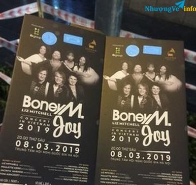 Ảnh Nhượng Vé Boney M and Joy ngày 8/3/2019 TTHNQGHN