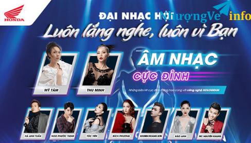 Ảnh Vé Đại Nhạc hội tại Sân vận động Mỹ Đình tối ngày 19/01/2019