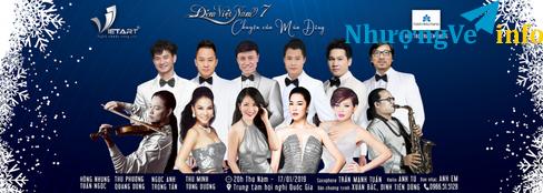 Ảnh Cặp vé xem ca nhạc Đêm việt Nam 7 (17/1/2019), chỗ rất đẹp