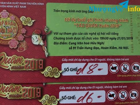 Ảnh Vé Táo Quân Căp D tầng 1