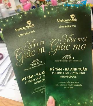 Ảnh Cần bán một cặp vé Liveshow Như Những giấc mơ Hà Anh Tuấn