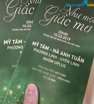 Ảnh Cần mua vé Liveshow Hà Anh Tuấn, Mỹ Tâm 10.3 TTHNQG