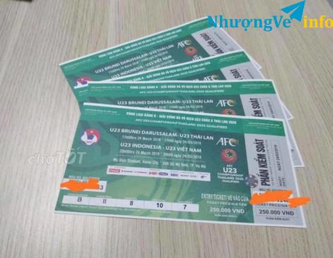Ảnh 2 cặp vé VN - iNDO mệnh giá 250k kđ B pass 750k 1 cặp