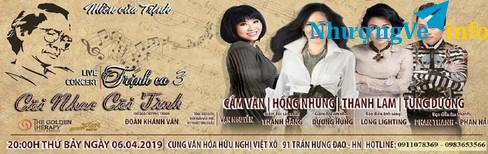 Ảnh Vé Trịnh Công Sơn