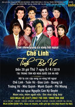 Ảnh CẦN NHƯỢNG LẠI VÉ VIP TẦNG 1 ĐÊM NHẠC CHẾ LINH 6/4/2019 tại TTHNQG