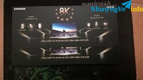 Ảnh Vé đêm nhạc TV QLD8K của SAM SUNG với nhiều ca sĩ nổi tiếng