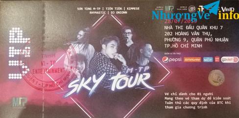 Ảnh BÁN VÉ VIP SKYTOUR SƠN TÙNG MTP TẠI HCM