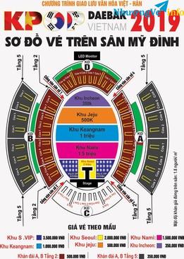 Ảnh Vé đại nhạc hội KPOP DAE BAK CONCERT IN VIET NAM 2019