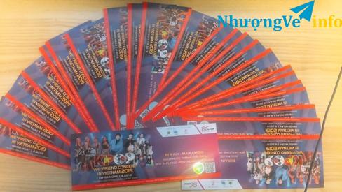 Ảnh Pass vé ca nhạc Kpop 1/6 tại sân My đình