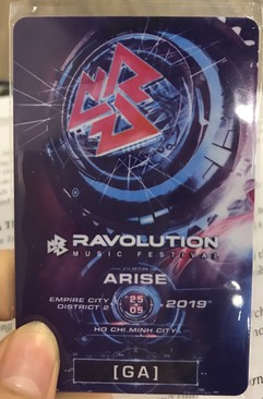 Ảnh Pass 1 vé Ravolution GA 650k