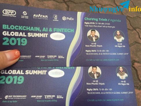 Ảnh Pass vé ca nhạc Noo và Hồ Ngọc Hà ngày 27/28