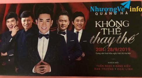 Ảnh Pass vé quang hà - đan trường