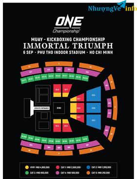 Ảnh Bán vé  ONE Championship ngày 06/09
