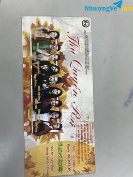 Ảnh Pass lại vé VIP liveshow Thu quyến rũ. Tối 18/8/2019 tại Nhà hát lớn