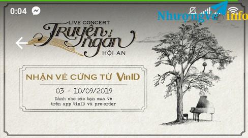Ảnh 01 VÉ LẺ XUÂN THÌ CONCERT HÀ ANH TUẤN Ở HỘI AN ĐÊM 14