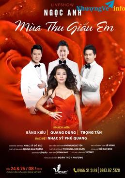 Ảnh Nhượng vé ca nhạc Mùa thu giấu em