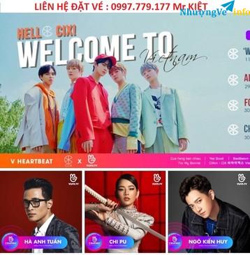 Ảnh BÁN VÉ V HEARTBEAT LIVE THÁNG 8