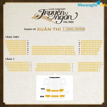 Ảnh Pass 1 vé Xuân Thì concert HAT ngày 26/10 ở Hà Nội