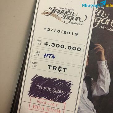 Ảnh HẠNG vé Truyện Ngắn Concert HAT ở HCM 12/10