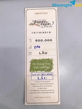 Ảnh Vé Concert Truyện Ngắn Hà Anh Tuấn