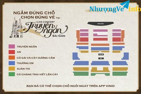 Ảnh Một cặp vé cô gái liveshow HAT tối mai 12/10 nhà hát Hoà Bình